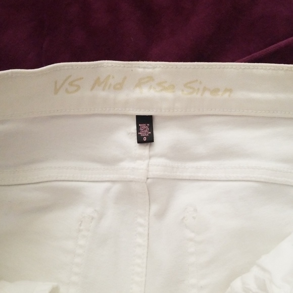 VS Mid rise siren jeans in white - Picture 5 of 5